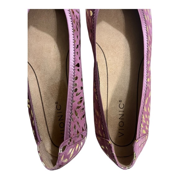 Vionic Caroll Suede Ballet Flats - Picture 7 of 9